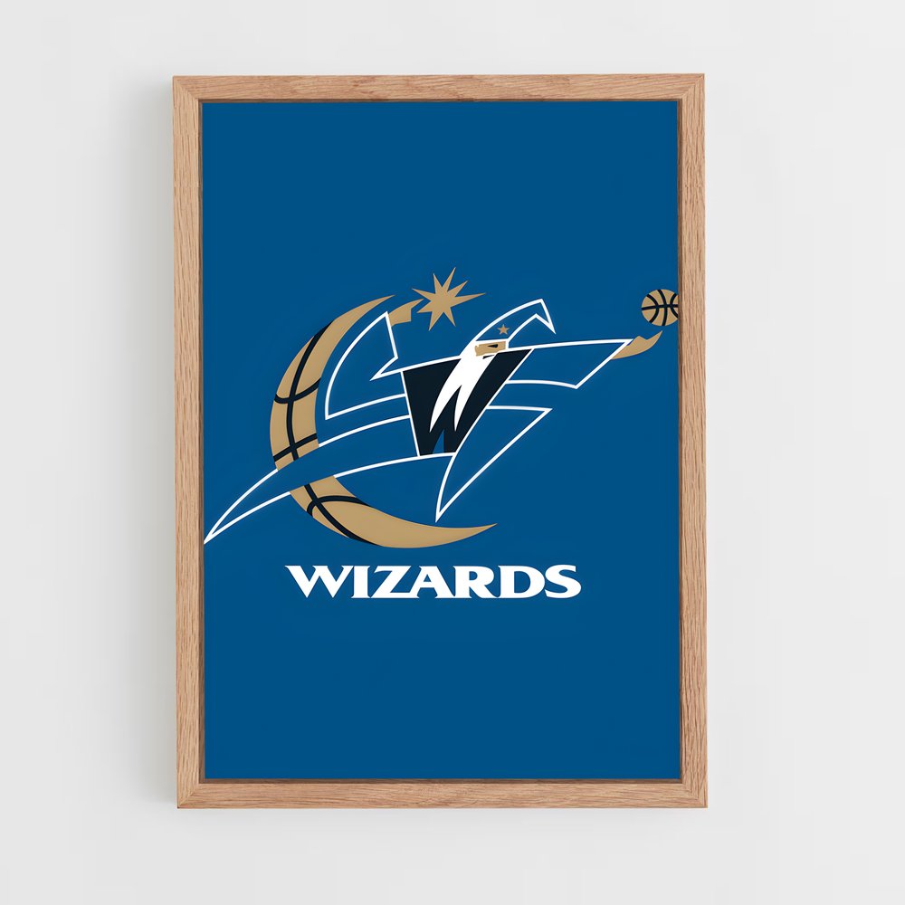 Poster Washington wizards sporty – affiche Basketball (vue 4)